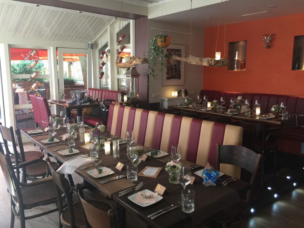 Gastraum des Restaurants Café Zikke
